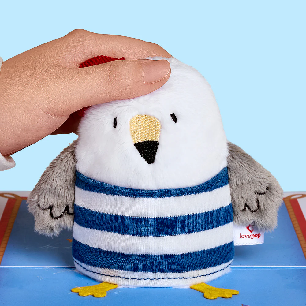 'Ahoy There' Anniversary Plushpop Card and Sentiment Set - Image 3