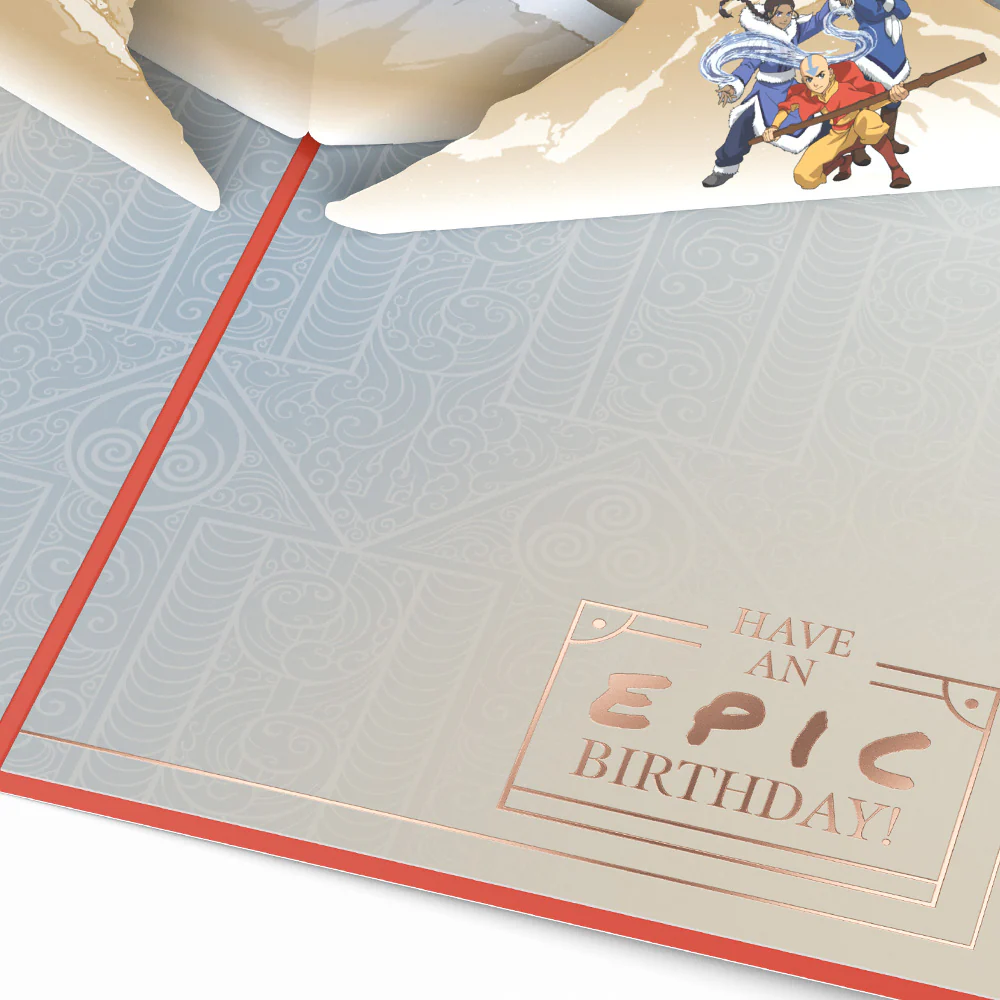 Avatar: The Last Airbender Have an Epic Birthday Pop-Up Card - Image 3