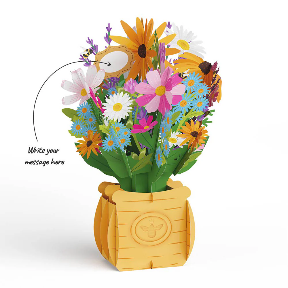 Bee-u-tiful Blooms Bouquet - Image 3