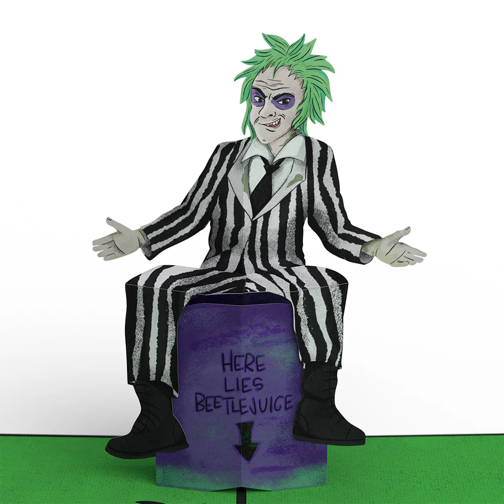 Beetlejuice Birthday! Birthday! Birthday! Pop-Up Card - Image 2