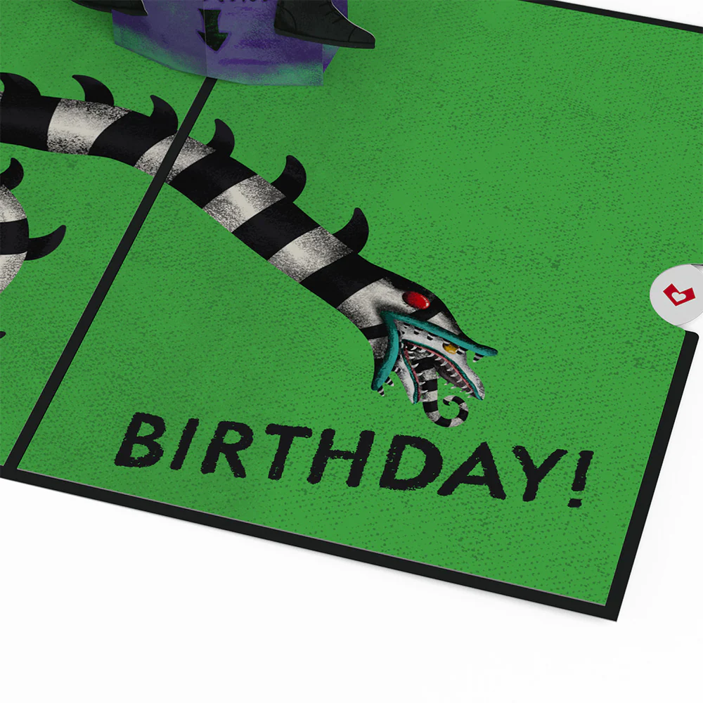 Beetlejuice Birthday! Birthday! Birthday! Pop-Up Card - Image 5