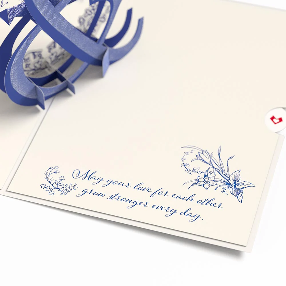 Better Together Mr. & Mrs. Wedding Pop-Up Card - Image 2