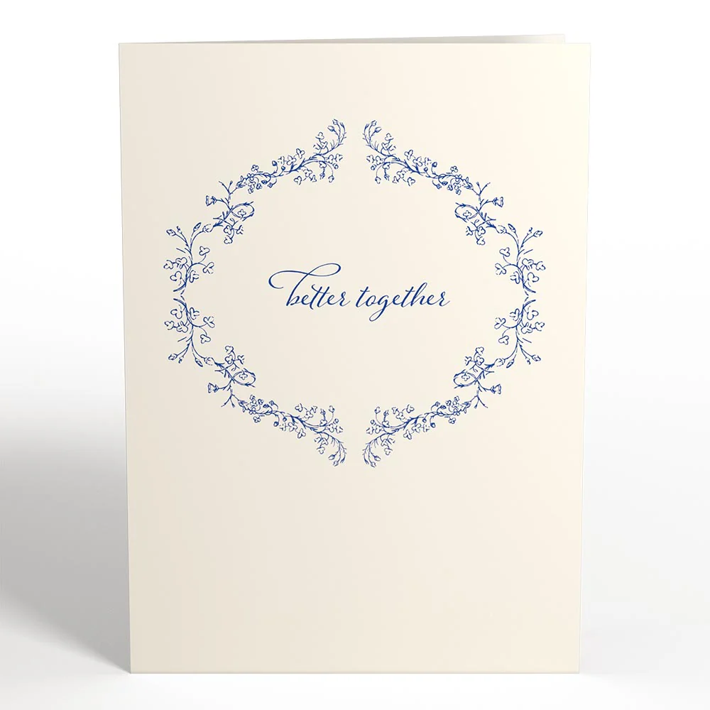 Better Together Mr. & Mrs. Wedding Pop-Up Card - Image 4