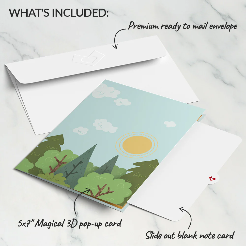 Bigfoot Legend Pop-up Card - Image 5