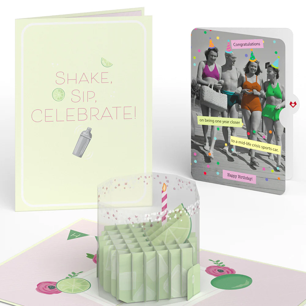 Birthday Margarita Pop-Up Card and Sentiment Set