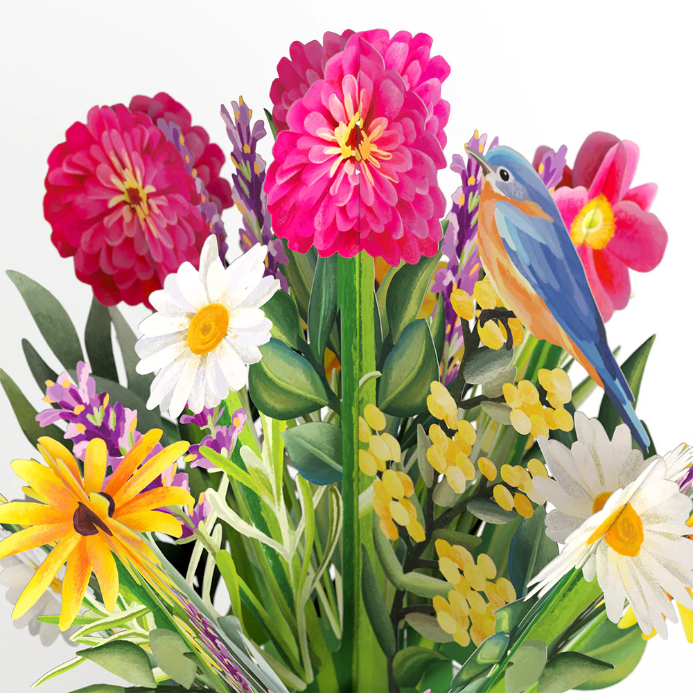 Black-Eyed Susan Thank You Bouquet and Sentiment Set - Image 3