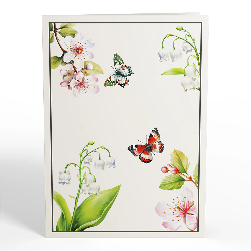 Born to Bloom: May Birth Month Flowers Pop-Up Card - Image 5