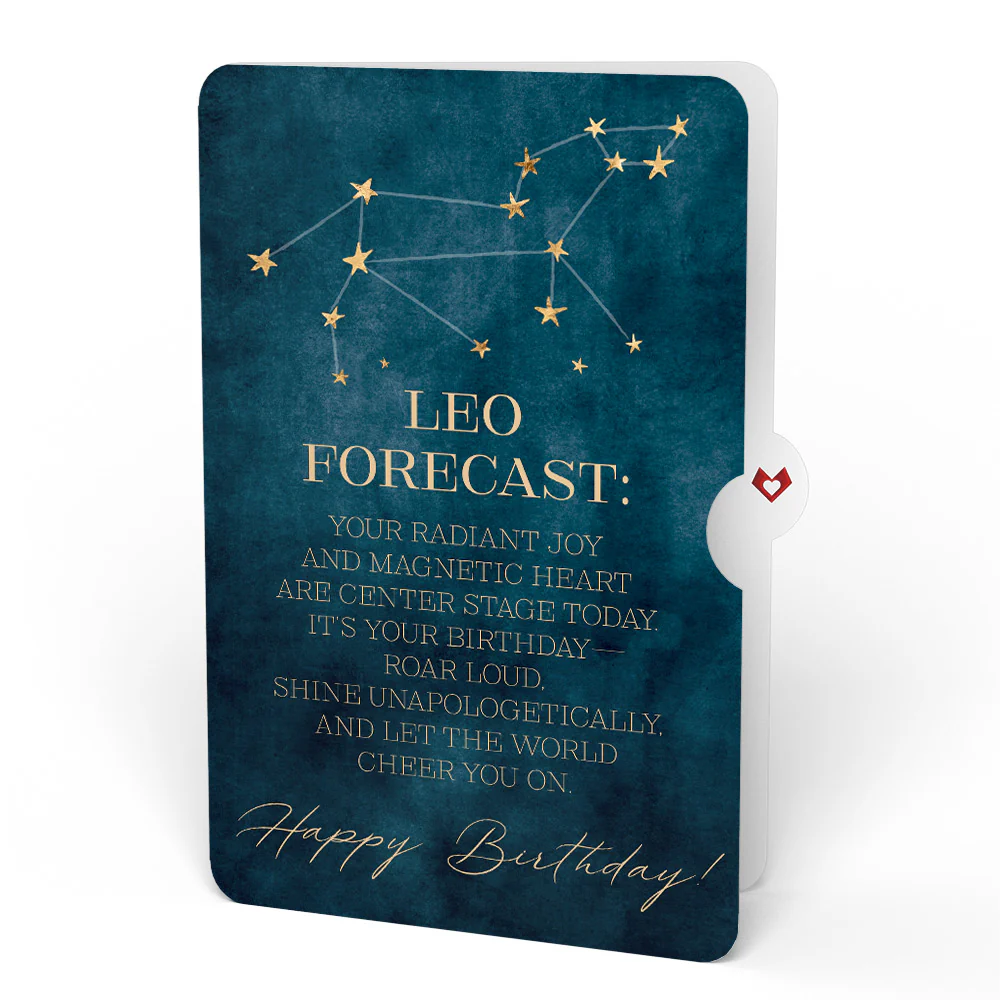 Brilliant Butterfly Birthday Bouquet and Leo Zodiac Sentiment Set - Image 4