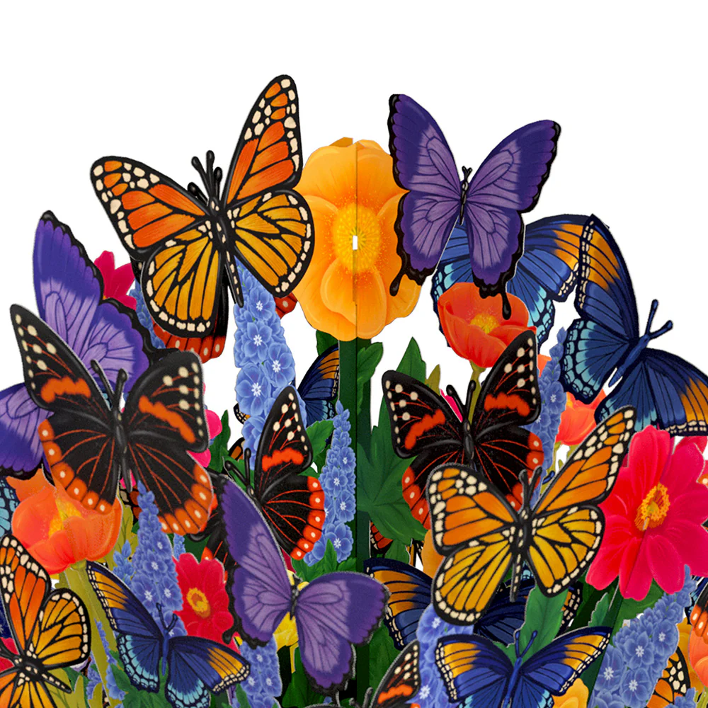 Brilliant Butterfly Mother's Day Bouquet and Sentiment Set - Image 3