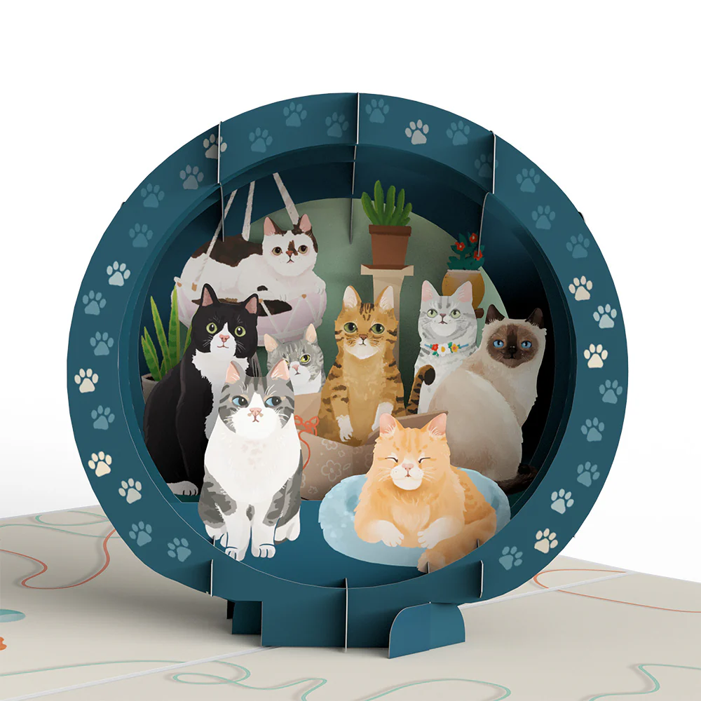 Cat Dad Pop-Up Card - Image 2