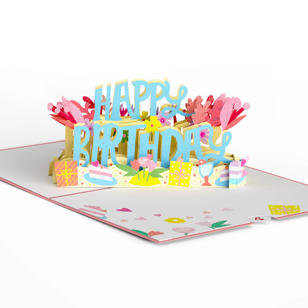 It's Time to Celebrate Birthday Pop-Up Card - Image 3