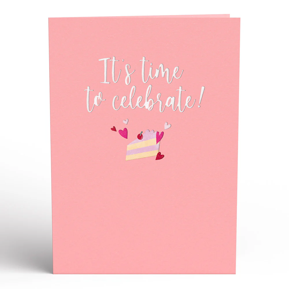 It's Time to Celebrate Birthday Pop-Up Card - Image 4