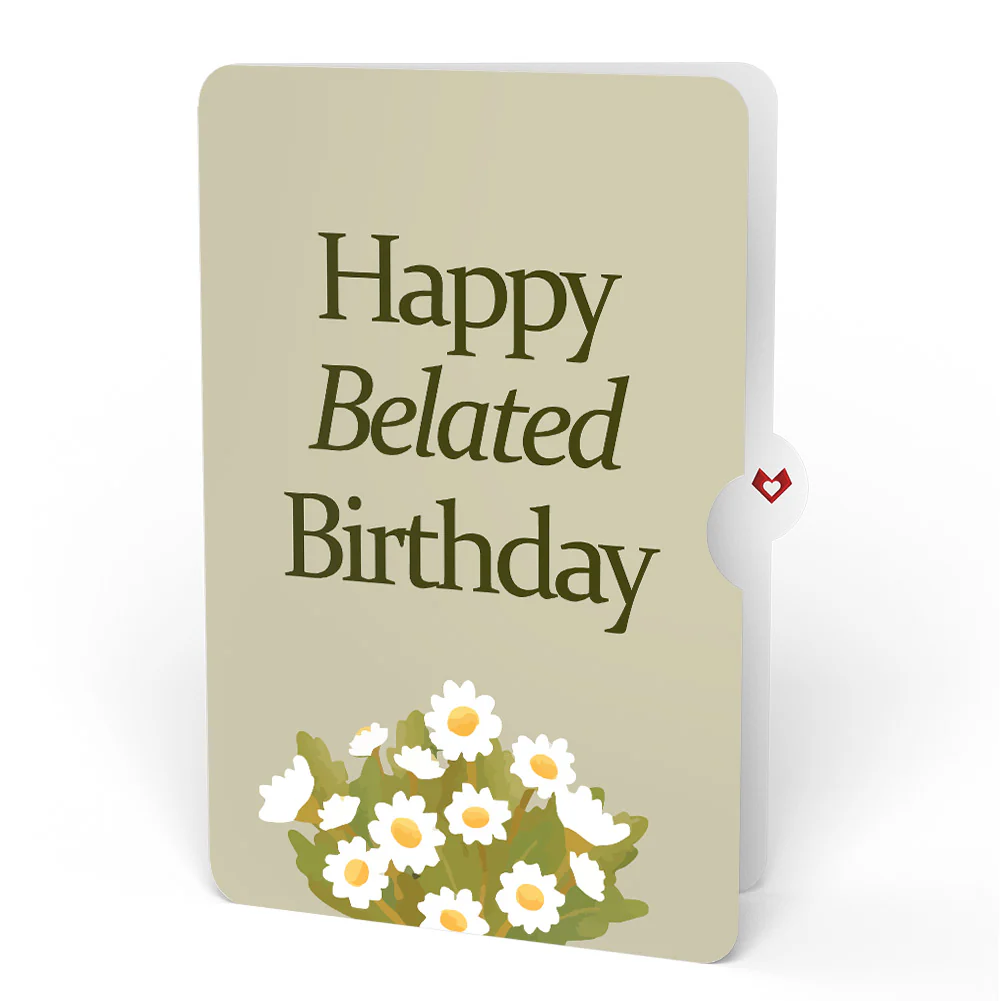 Cheers to a New Chapter Belated Birthday Pop-Up Card and Sentiment Set - Image 4