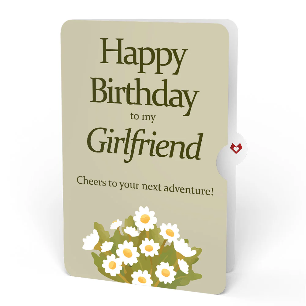 Cheers to a New Chapter Birthday Pop-Up Card and Sentiment Set for Girlfriend - Image 4
