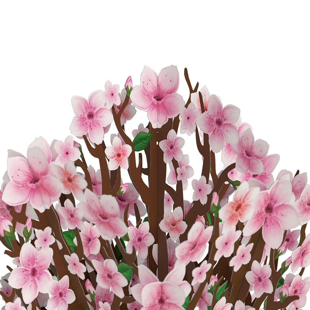 Cherry Blossom Valentine Bouquet and Sentiment Set for Wife - Image 3