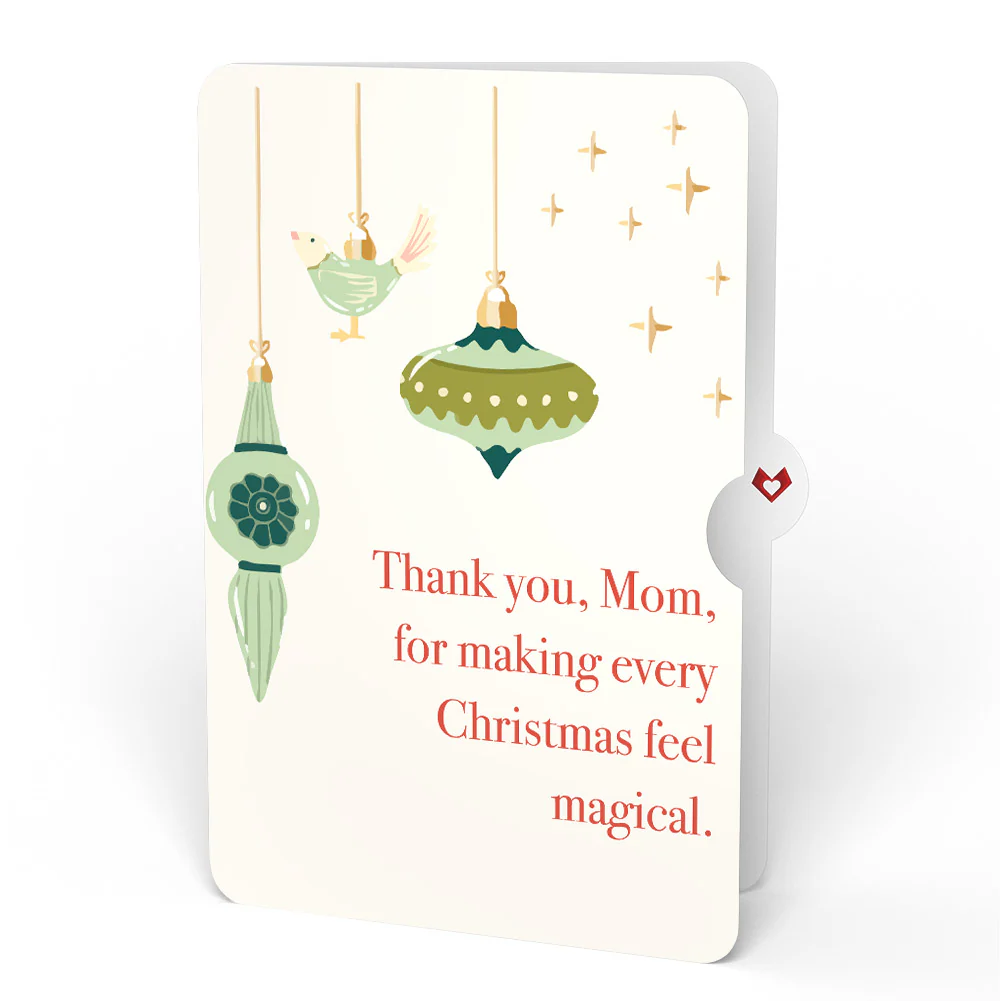 Christmas Eve Sleigh Ride Music and Lights Pop-Up Card and Sentiment Set for Mom - Image 4