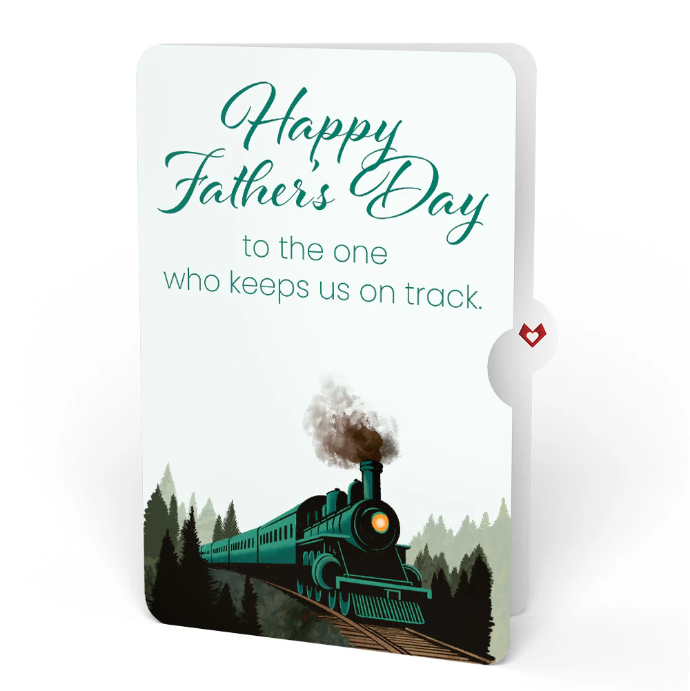 Classic Train Father's Day Pop-Up Card and Sentiment Set - Image 4