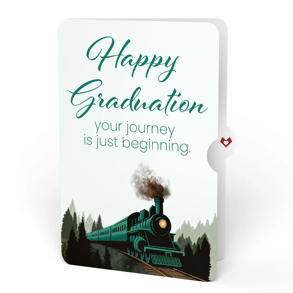 Classic Train Graduation Pop-Up Card and Sentiment Set - Image 4
