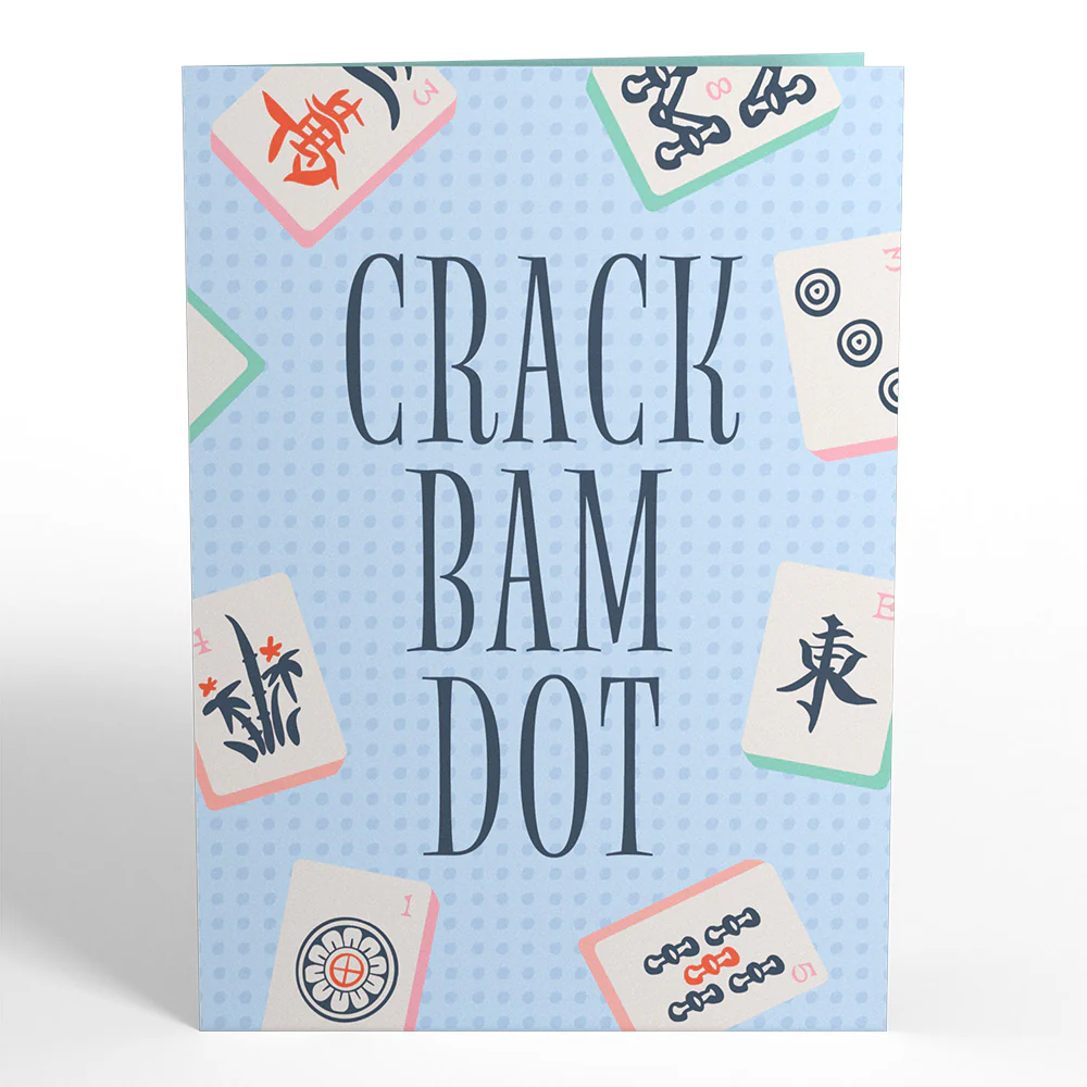 Crack Bam Dot Mahjong Pop-Up Card - Image 4
