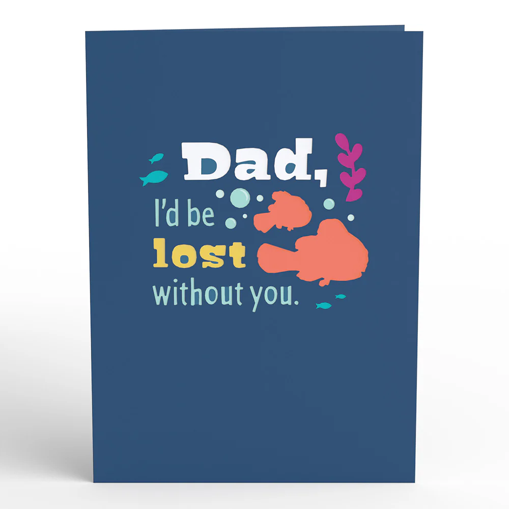 Disney and Pixar Finding Nemo Father's Day Pop-Up Card - Image 6