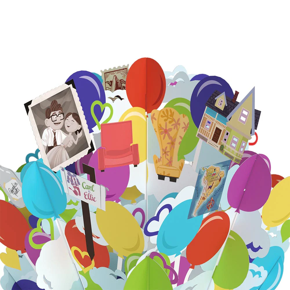 Disney and Pixar Up Balloon Bouquet - Image 2