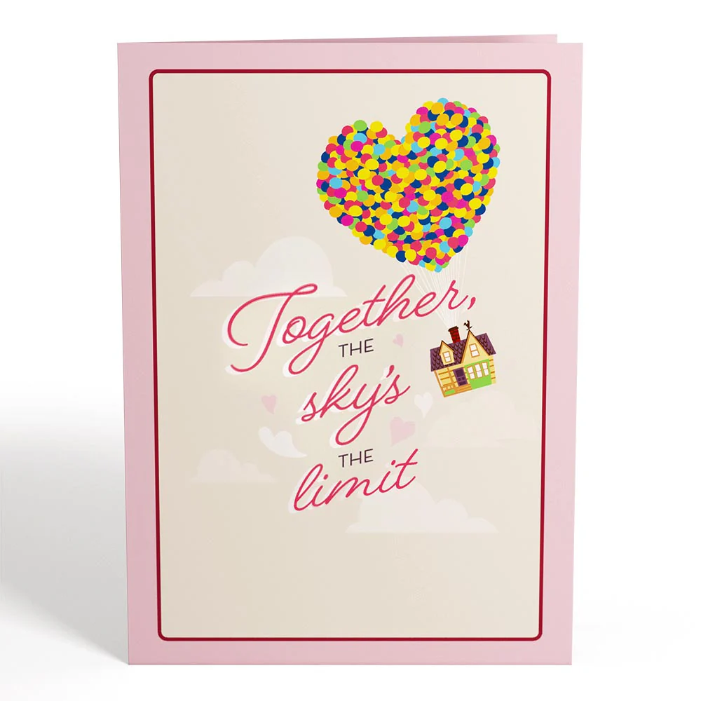Disney and Pixar Up Carl & Ellie Pop-Up Card - Image 4
