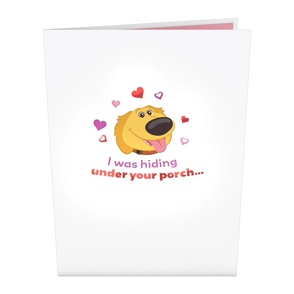 Disney and Pixar Up Dug Loves You Pop-Up Card - Image 4