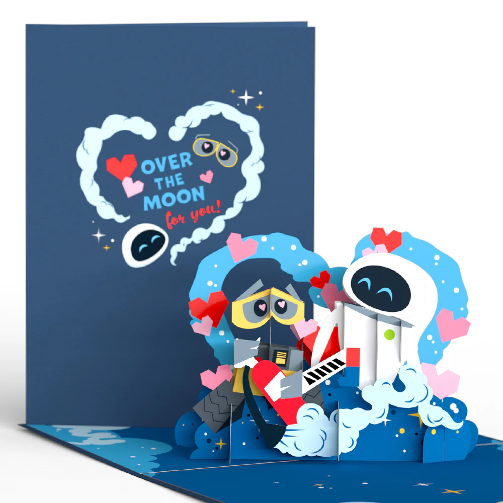 Disney and Pixar's WALL•E Over The Moon For You Pop-Up Card - Image 2