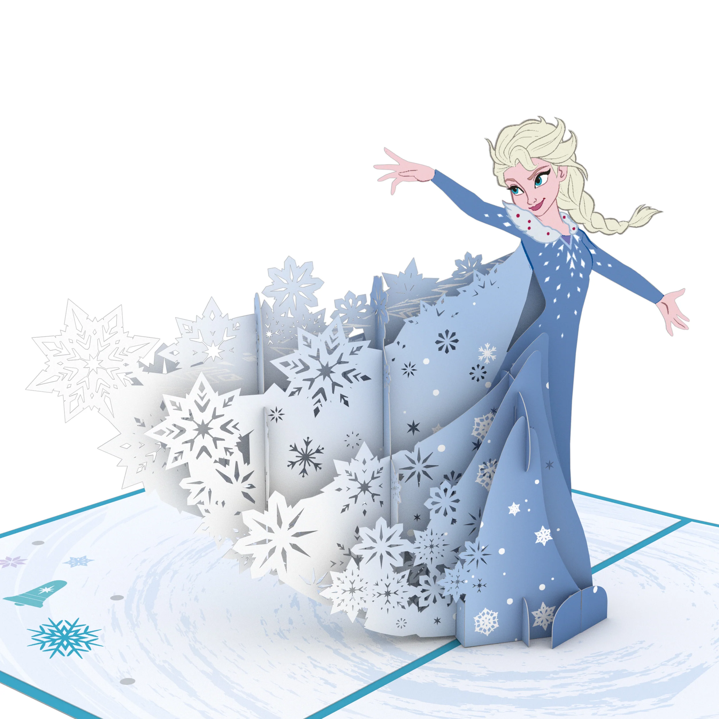 Disney Frozen Elsa Christmas Pop-Up Card - Image 2