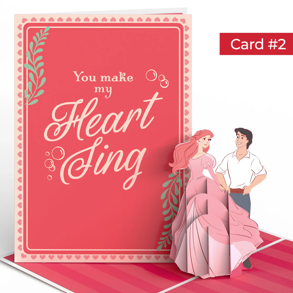 Disney Princess Valentine's Day 4-in-1 Nesting Card - Image 5
