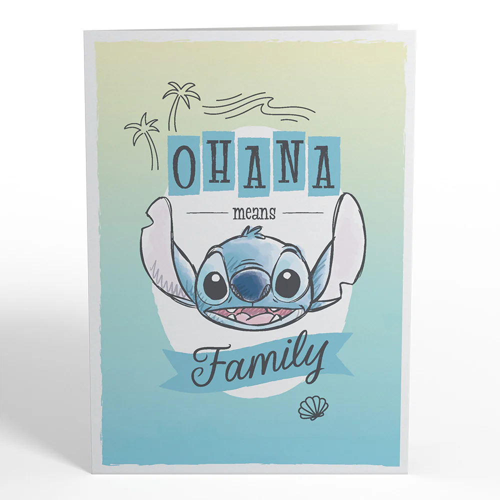 Disney’s Lilo & Stitch ‘Ohana Means Family’ Pop-Up Card - Image 5