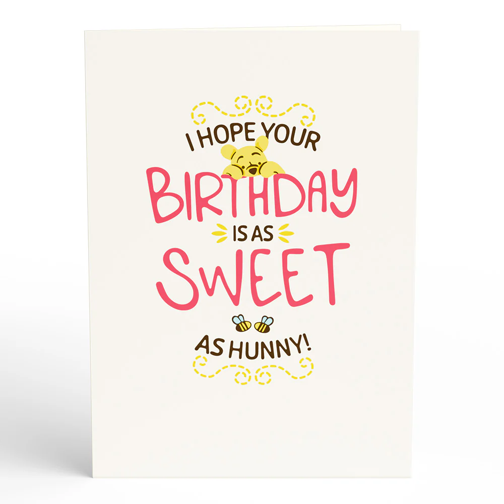 Disney’s Winnie the Pooh Sweet as Hunny Birthday Pop-Up Card - Image 4