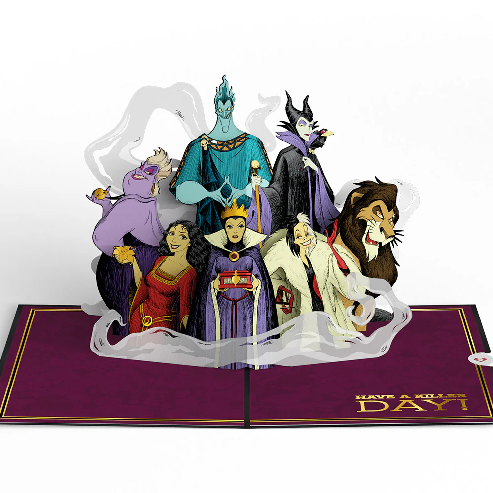 Disney Villains Have a Killer Day Pop-Up Card - Image 4
