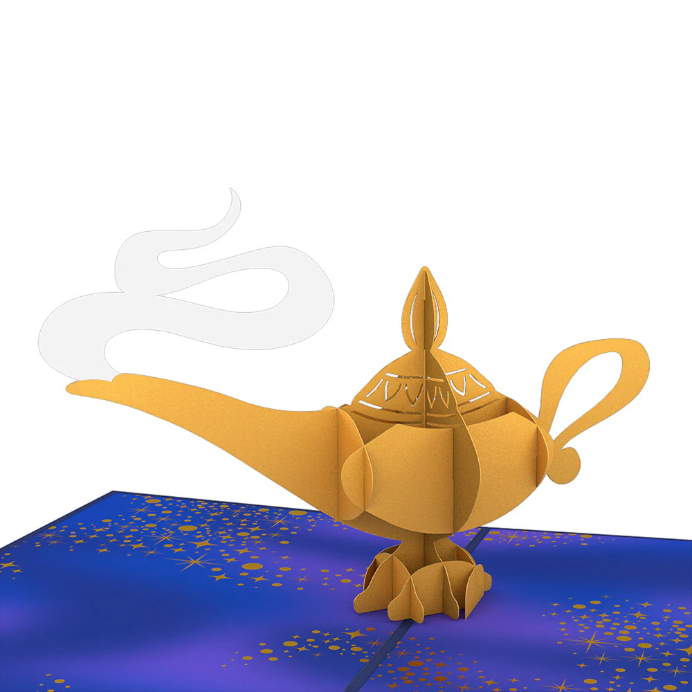 Disney's Aladdin Magic Lamp Pop-Up Card - Image 2