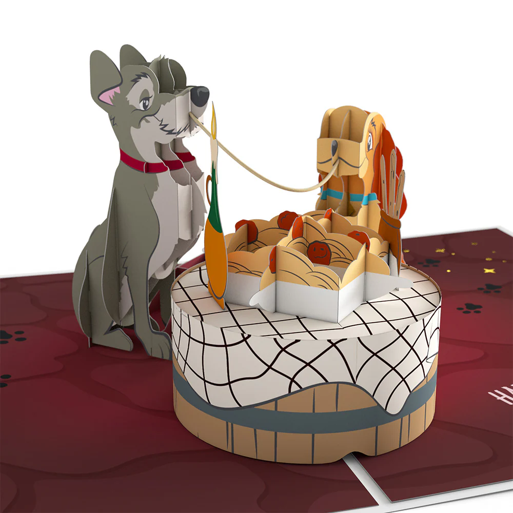 Disney's Lady & The Tramp Better Together Pop-Up Card - Image 3