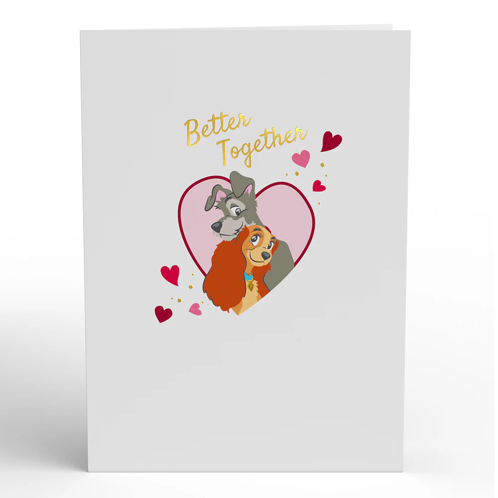 Disney's Lady & The Tramp Better Together Pop-Up Card - Image 6
