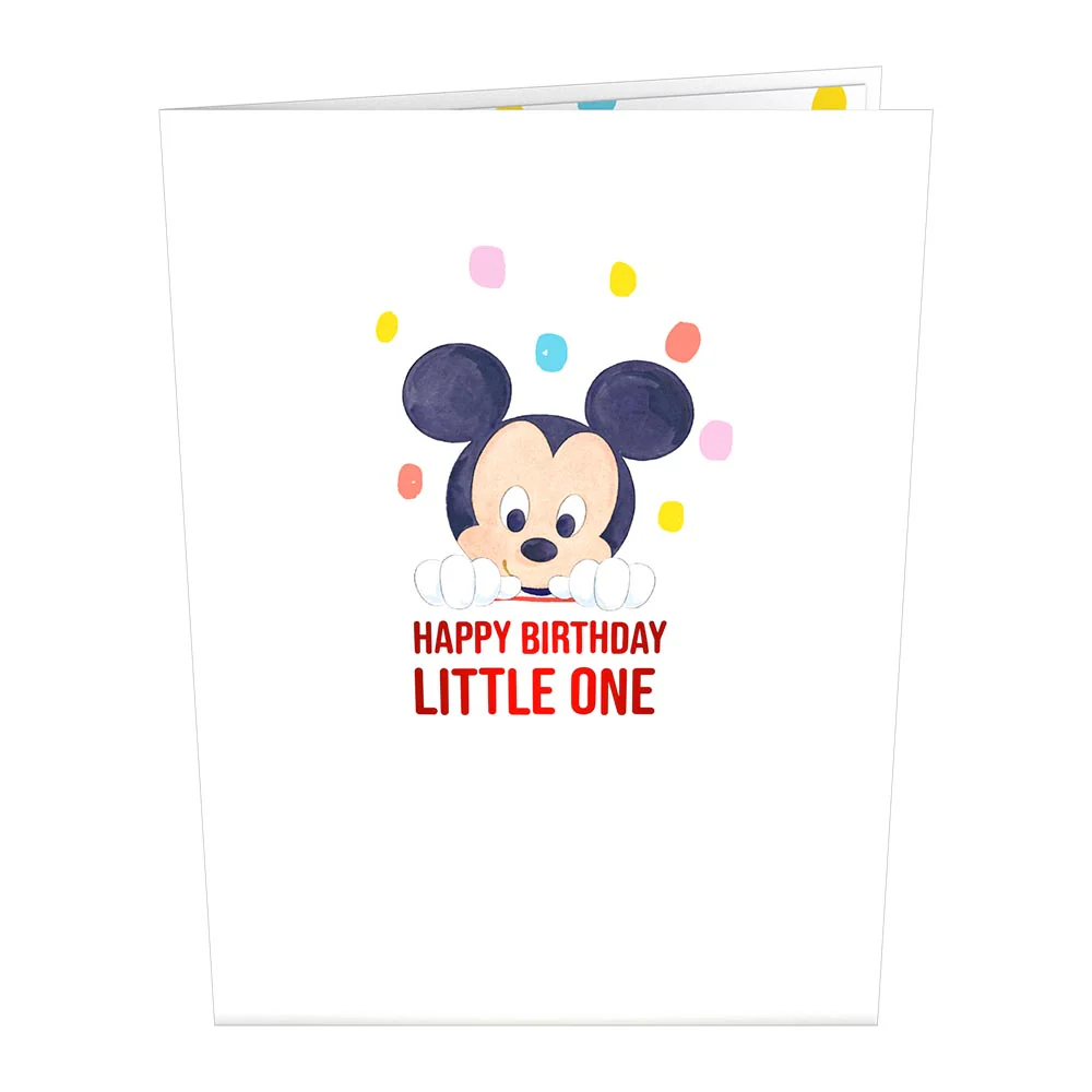 Disney's Mickey and Friends 1st Birthday Pop-Up Card - Image 4