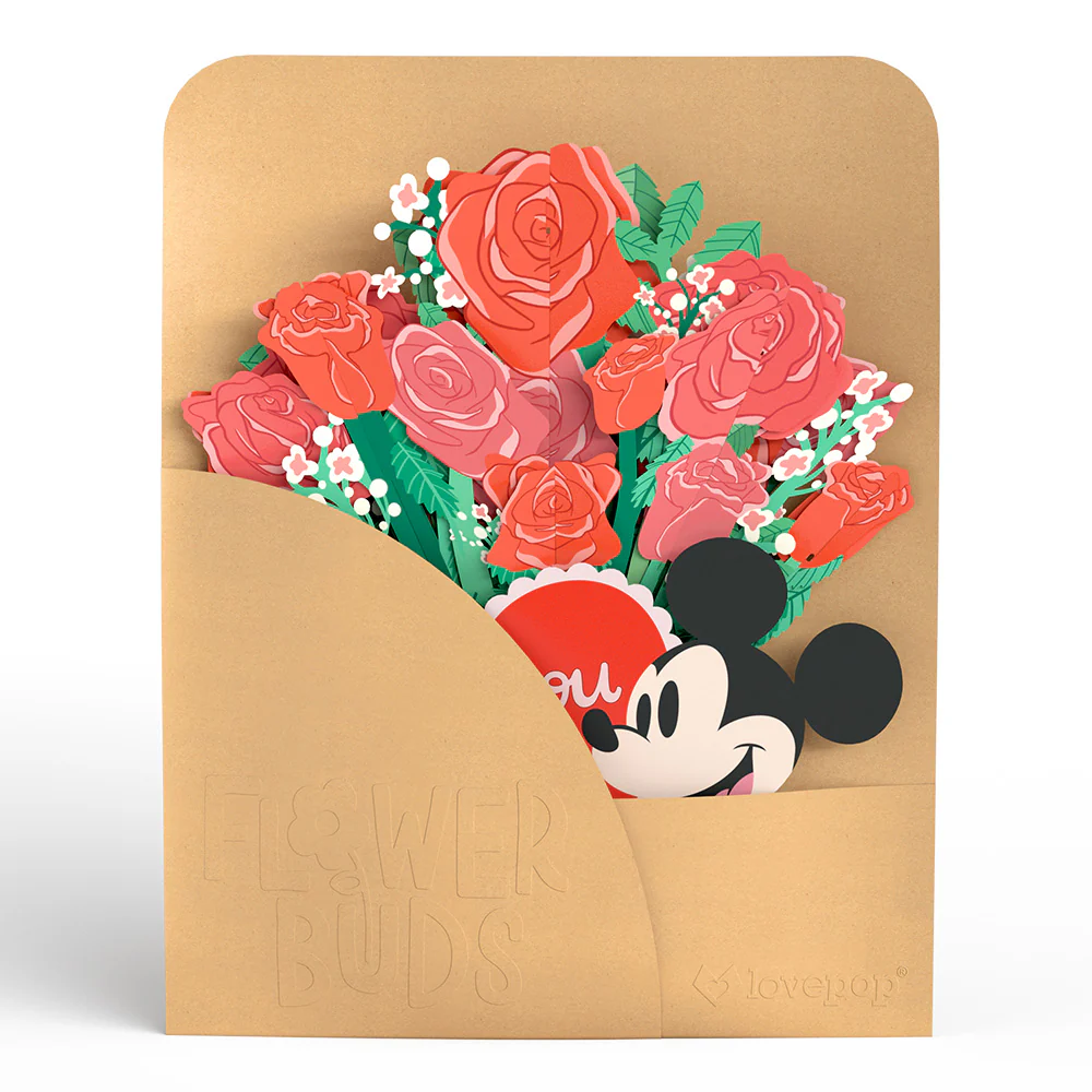 Disney's Mickey Mouse Love You Lots Flower Buds Bouquet - Image 5