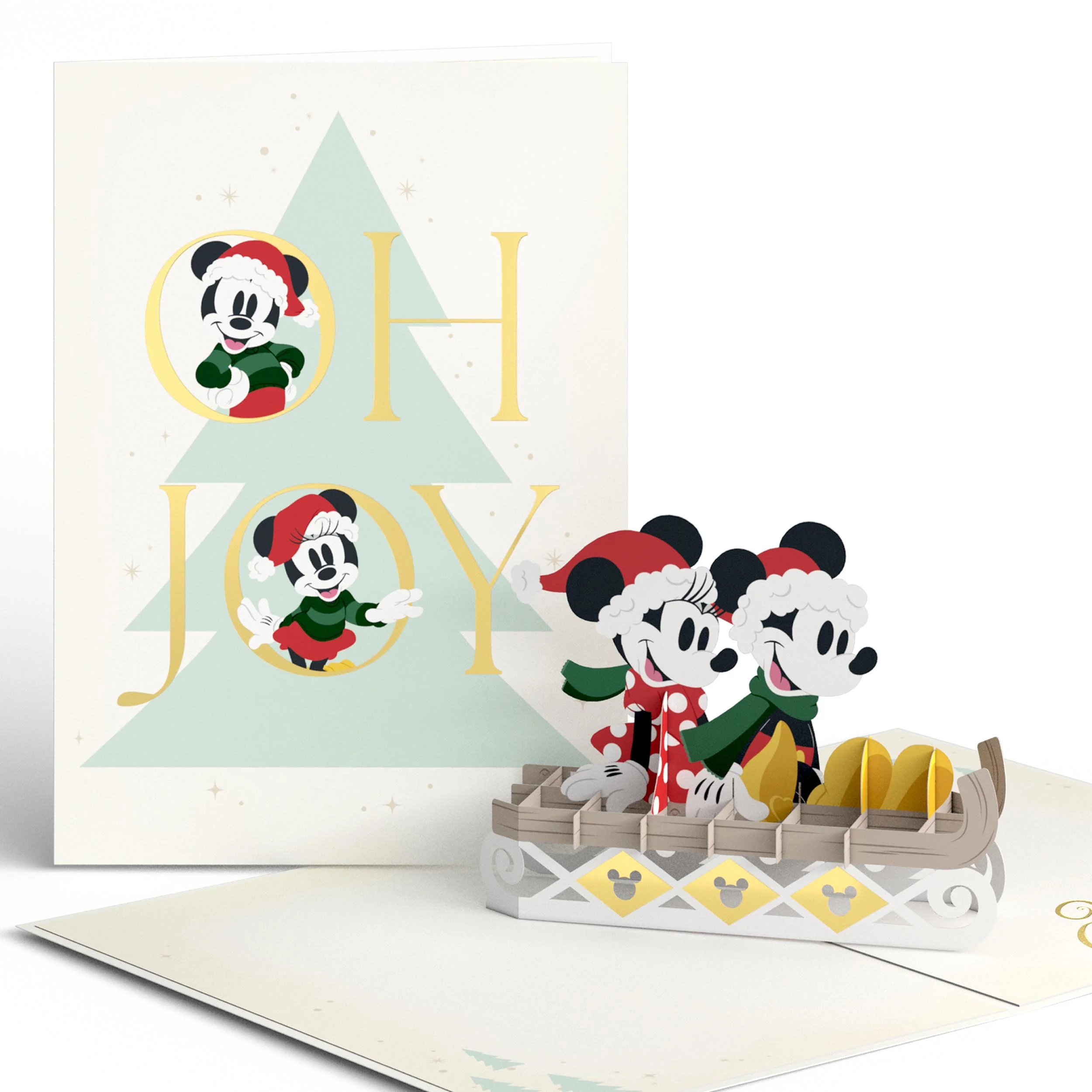 Disney's Mickey Mouse Oh Joy Christmas Pop-Up Card - Image 2