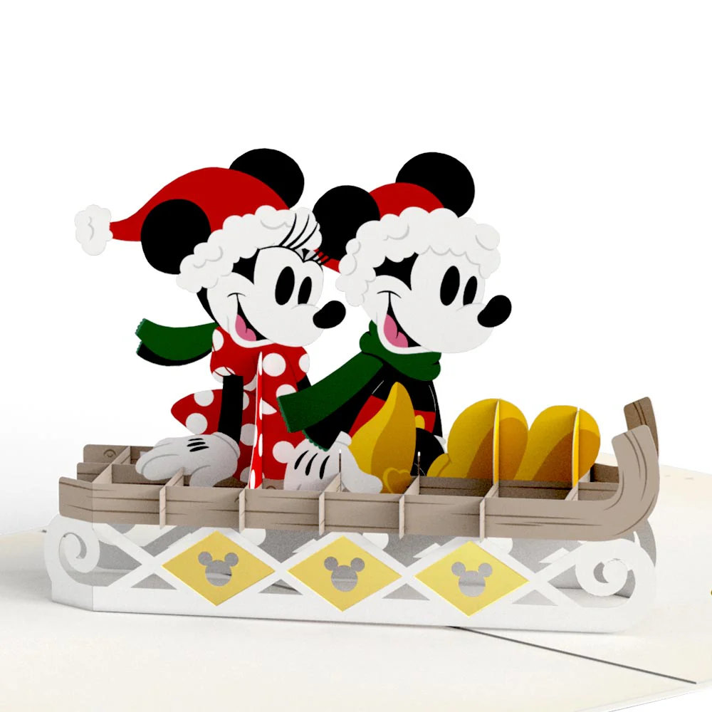 Disney's Mickey Mouse Oh Joy Christmas Pop-Up Card - Image 3