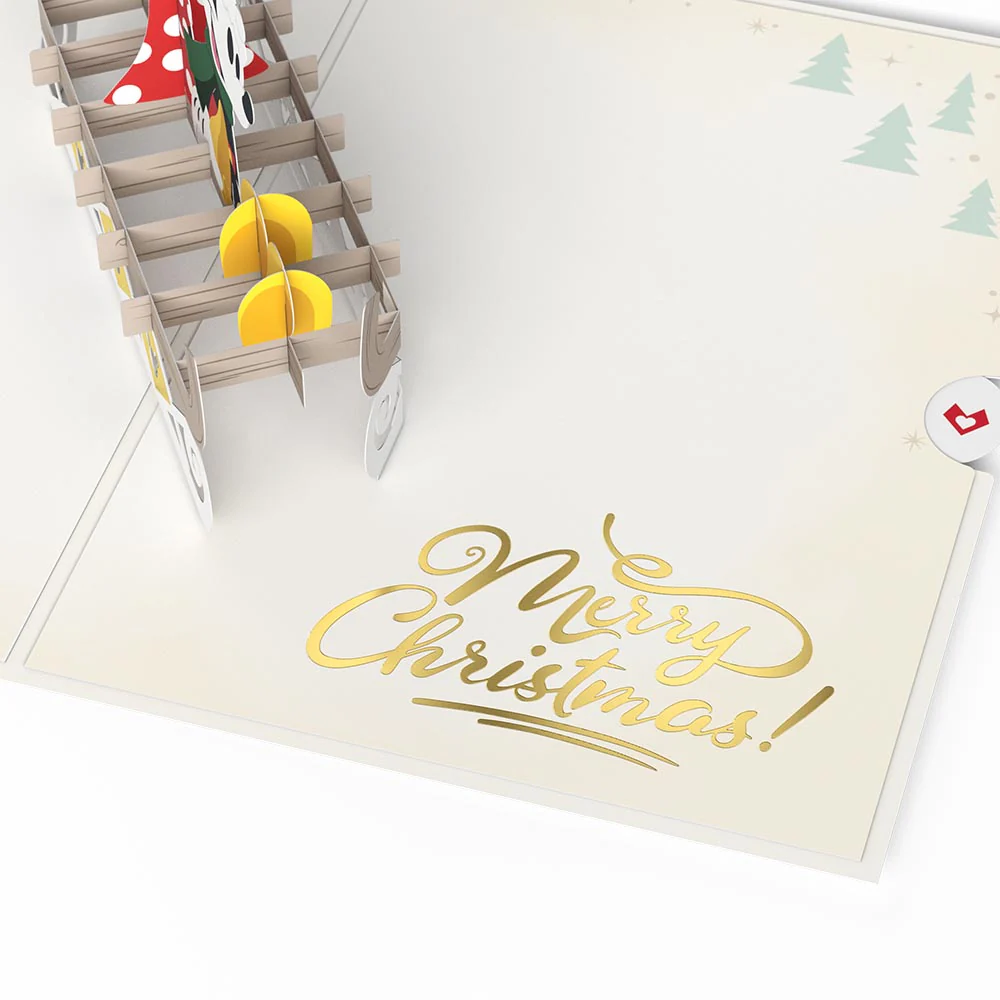 Disney's Mickey Mouse Oh Joy Christmas Pop-Up Card - Image 4