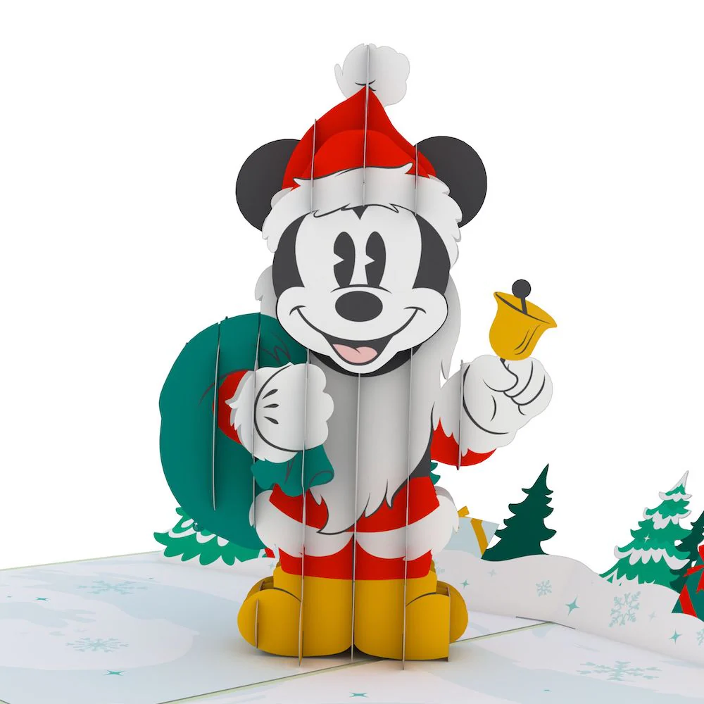 Disney's Mickey Mouse Santa Pop-Up Card - Image 2