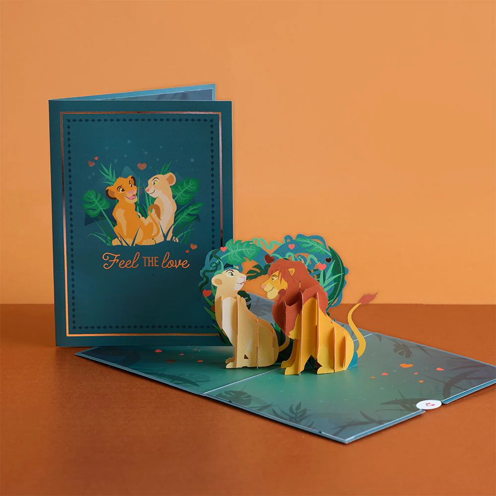 Disney's The Lion King Feel The Love Pop-Up Card - Image 5