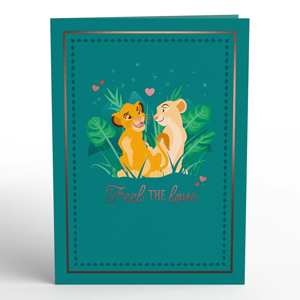Disney's The Lion King Feel The Love Pop-Up Card - Image 7