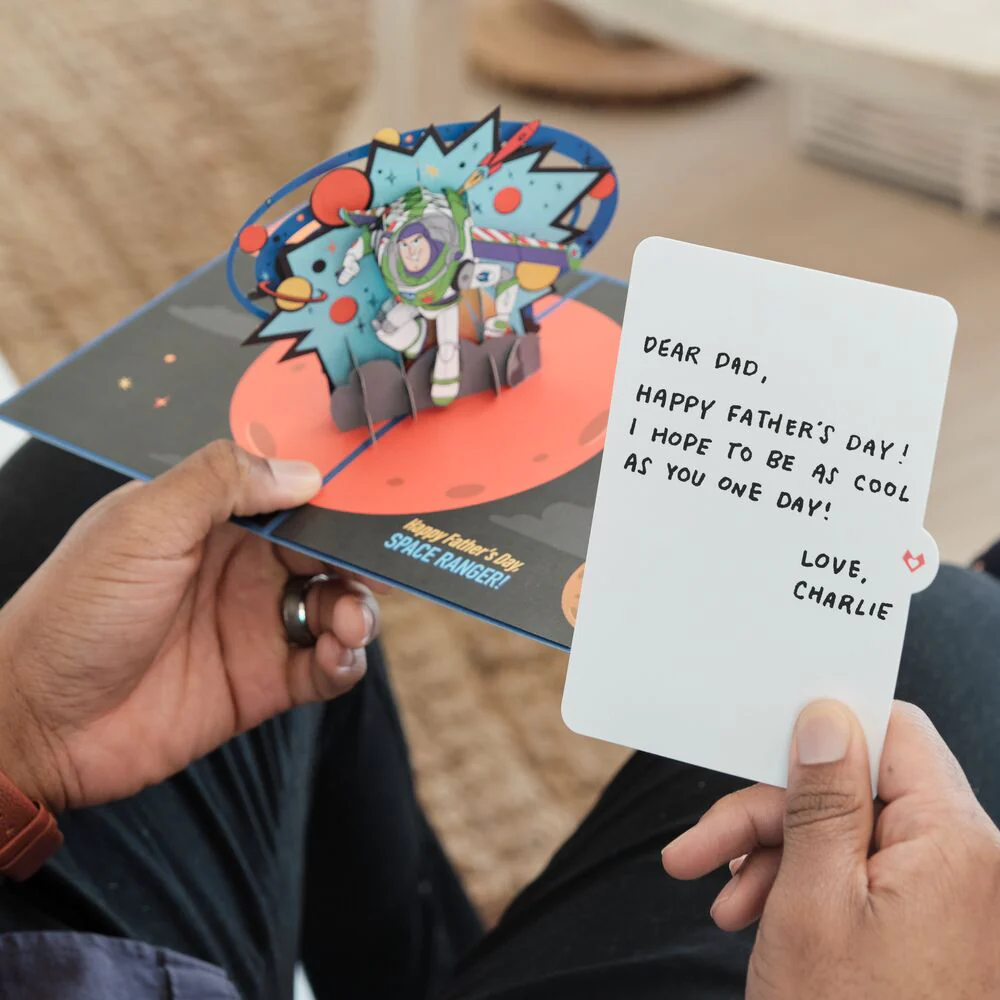 Disney's Toy Story Buzz Lightyear Father's Day Pop-Up Card - Image 11