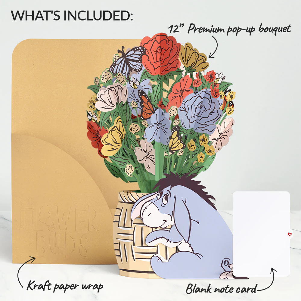 Disney's Winnie the Pooh Eeyore Flower Buds Bouquet - Image 6