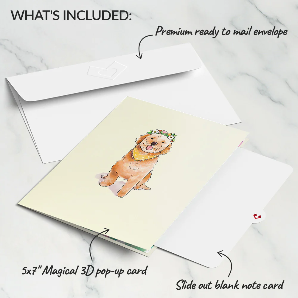 Dog Mom Pop-Up Card - Image 5