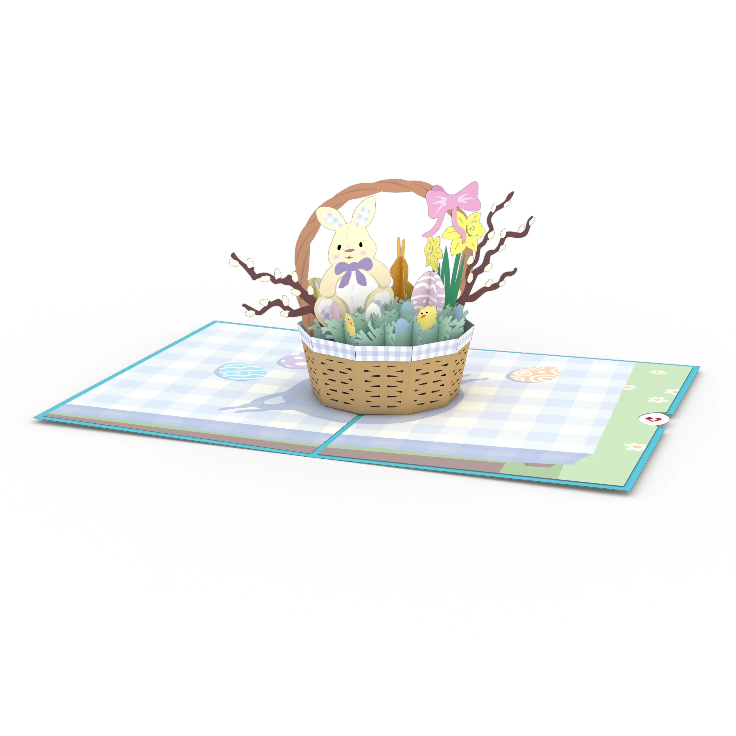 Easter Basket Pop-Up Card - Image 3