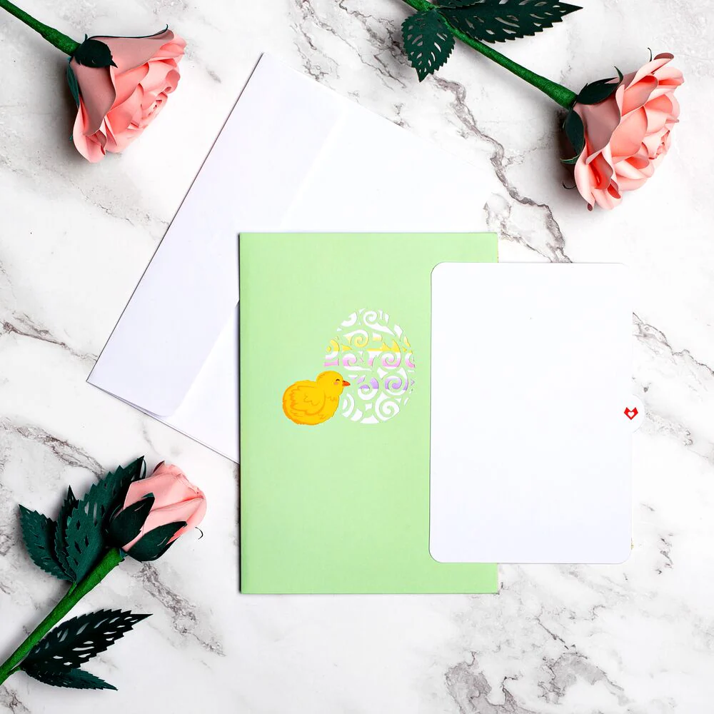 Easter Lily of the Valley Pop-Up Card - Image 9