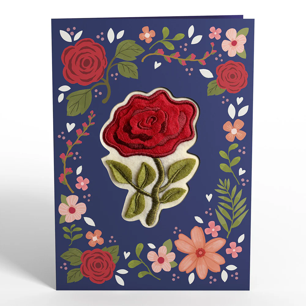 Everlasting Rose HeartFelt Charm Card™ & Suncatcher Bouquet Bundle - Image 4